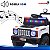 Mini Utv Elétrico Infantil 12v Branco Com Controle Remoto Som Luz Usb Mp3 Até 30kg Para Crianças - Imagem 10