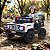 Mini Utv Elétrico Infantil 12v Branco Com Controle Remoto Som Luz Usb Mp3 Até 30kg Para Crianças - Imagem 4