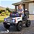 Mini Utv Elétrico Infantil 12v Branco Com Controle Remoto Som Luz Usb Mp3 Até 30kg Para Crianças - Imagem 7