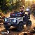 Mini Utv Elétrico Infantil 12v Cinza Com Controle Remoto Som Luz Usb Mp3 Até 30kg Para Crianças - Imagem 9