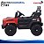 Mini Utv Elétrico Infantil 12v Vermelho Com Controle Remoto Som Luz Usb Mp3 Até 30kg Para Crianças - Imagem 8