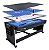 Mesa 4 Em 1 127v Sinuca Bilhar Ping Pong Air Game Jantar Mdf Completa Com Acessórios Para Sala De Jogos - Imagem 1
