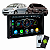 Kit Central Multimídia MP5 Espelhamento CarPlay Android Auto Sem Fio + Moldura Honda Fit 2001/2008 City DX 2009/2014 - Imagem 1