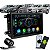 Kit Multimídia 7 Polegadas CarPlay Android Auto S Fio + Câmera de Ré + Moldura Onix Prisma Cobalt Spin 12/19 Joy 21 - Imagem 1
