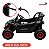 Mini Quadriciclo Elétrico Infantil 12v Vermelho Com Luz E Música Bateria Recarregável Suporta Até 35kg - Imagem 6