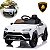 Carrinho Elétrico Infantil Lamborghini Urus Branco 12v Licenciado Controle Remoto Farol Led Luz E Som - Imagem 1