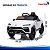 Carrinho Elétrico Infantil Lamborghini Urus Branco 12v Licenciado Controle Remoto Farol Led Luz E Som - Imagem 5