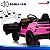 Carrinho Elétrico Infantil Lamborghini Urus Rosa 12v Licenciado Controle Remoto Farol Led Luz E Som - Imagem 7
