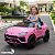Carrinho Elétrico Infantil Lamborghini Urus Rosa 12v Licenciado Controle Remoto Farol Led Luz E Som - Imagem 8