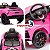 Carrinho Elétrico Infantil Lamborghini Urus Rosa 12v Licenciado Controle Remoto Farol Led Luz E Som - Imagem 9