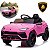 Carrinho Elétrico Infantil Lamborghini Urus Rosa 12v Licenciado Controle Remoto Farol Led Luz E Som - Imagem 1