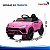 Carrinho Elétrico Infantil Lamborghini Urus Rosa 12v Licenciado Controle Remoto Farol Led Luz E Som - Imagem 2