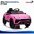 Carrinho Elétrico Infantil Lamborghini Urus Rosa 12v Licenciado Controle Remoto Farol Led Luz E Som - Imagem 6