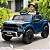 Mini Carro Caminhonete Elétrica Infantil Ford F-150 Raptor Azul 12v Licenciada Controle Remoto Luz E Som Até 30kg - Imagem 9