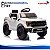Mini Carro Caminhonete Elétrica Infantil Ford F-150 Raptor Branca 12v Licenciada Controle Remoto Luz E Som Até 30kg - Imagem 7