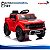 Mini Carro Caminhonete Elétrica Infantil Ford F-150 Raptor Vermelha 12v Licenciada Controle Remoto Luz E Som Até 30kg - Imagem 7