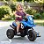 Mini Moto Elétrica Infantil 6v Azul Com Som Frente E Ré Bateria Recarregável Suporta Até 30kg - Imagem 10