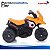 Mini Moto Elétrica Infantil 6v Laranja Com Som Frente E Ré Bateria Recarregável Suporta Até 30kg - Imagem 7