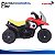 Mini Moto Elétrica Infantil 6v Vermelha Com Som Frente E Ré Bateria Recarregável Suporta Até 30kg - Imagem 7