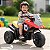 Mini Moto Elétrica Infantil 6v Vermelha Com Som Frente E Ré Bateria Recarregável Suporta Até 30kg - Imagem 8