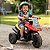 Mini Moto Elétrica Infantil 6v Vermelha Com Som Frente E Ré Bateria Recarregável Suporta Até 30kg - Imagem 10