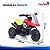 Mini Moto Elétrica Infantil 6v Vermelha Com Som Frente E Ré Bateria Recarregável Suporta Até 30kg - Imagem 3