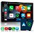 Multimidia Sist. Android 15 4GB RAM 64GB 7 pol Android Auto Carplay S. fio Tv Waze Spotify Deezer Netflix Nimus N500+ - Imagem 1