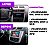 Kit Multimídia 7 Pol CarPlay Android Auto S/ Fio + Câmera de Ré + Moldura Gol Voyage Saveiro G5 2008 2009 2010 2011 2012 - Imagem 2