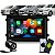 Kit Multimídia 7 Pol CarPlay Android Auto SEM Fio + Câmera de Ré + Moldura Onix Cobalt Spin Prisma 2012 a 2019 Joy 2021 - Imagem 1