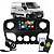 Kit Multimídia 7 CarPlay Android Auto S Fio + Câmera de Ré + Moldura Master 2013 2014 2015 2016 2017 2018 2019 2020 2021 - Imagem 1