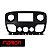 Kit Multimídia 7 Pol CarPlay Android Auto Sem Fio + Moldura Master 2013 2014 2015 2016 2017 2018 2019 2020 2021 - Imagem 7