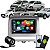 Kit Multimídia 7 CarPlay Android Auto S Fio + Câmera de Ré + Moldura Palio Adventure/Weekend Siena Idea Strada 2008/2012 - Imagem 1