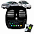 Kit Mp5 Multimídia 7 Polegadas CarPlay Android Auto Sem Fio + Moldura Grand Siena 2012 a 2021 Palio Sporting 2012 a 2017 - Imagem 1