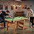 Mesa De Bilhar Sinuca Infantil Portátil 120cm Em Mdf Para Crianças Jovens Família E Sala De Jogos - Imagem 4