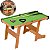 Mesa De Bilhar Sinuca Infantil Portátil 120cm Em Mdf Para Crianças Jovens Família E Sala De Jogos - Imagem 1