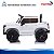 Mini Carro Elétrico Infantil Chevrolet Silverado Branco 12v Licenciado Controle Remoto Luz E Som - Imagem 10