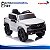 Mini Carro Elétrico Infantil Chevrolet Silverado Branco 12v Licenciado Controle Remoto Luz E Som - Imagem 7