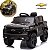 Mini Carro Elétrico Infantil Chevrolet Silverado Preto 12v Licenciado Controle Remoto Luz E Som - Imagem 1