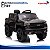 Mini Carro Elétrico Infantil Chevrolet Silverado Preto 12v Licenciado Controle Remoto Luz E Som - Imagem 7