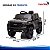 Mini Carro Elétrico Infantil Chevrolet Silverado Preto 12v Licenciado Controle Remoto Luz E Som - Imagem 3