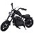 Moto Elétrica Infantil 24v Preta 8km/h Pneu De Borracha Luz Som Acelerador No Guidão Até 100kg - Imagem 2
