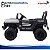 Mini Carro Elétrico Infantil 12v Cinza Com Controle Remoto Luz E Som Bateria Recarregável Até 30kg - Imagem 6