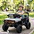 Mini Carro Elétrico Infantil 12v Cinza Com Controle Remoto Luz E Som Bateria Recarregável Até 30kg - Imagem 3