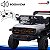 Mini Carro Elétrico Infantil 12v Cinza Com Controle Remoto Luz E Som Bateria Recarregável Até 30kg - Imagem 8