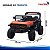 Mini Carro Elétrico Infantil 12v Laranja Com Controle Remoto Luz E Som Bateria Recarregável Até 30kg - Imagem 2