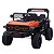 Mini Carro Elétrico Infantil 12v Laranja Com Controle Remoto Luz E Som Bateria Recarregável Até 30kg - Imagem 7