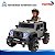 Mini Carro Elétrico Infantil Jipe 12v Cinza Controle Remoto Luz Som Suporta Até 50kg - Imagem 11