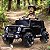 Mini Carro Elétrico Infantil Jipe 12v Preto Controle Remoto Luz Som Suporta Até 50kg - Imagem 10