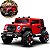 Mini Carro Elétrico Infantil Jipe 12v Vermelho Controle Remoto Luz Som Suporta Até 50kg - Imagem 1