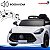 Carro Elétrico Infantil 6v Branco Controle Remoto Luz E Som Bateria Recarregável Até 30kg Certificado Inmetro - Imagem 4